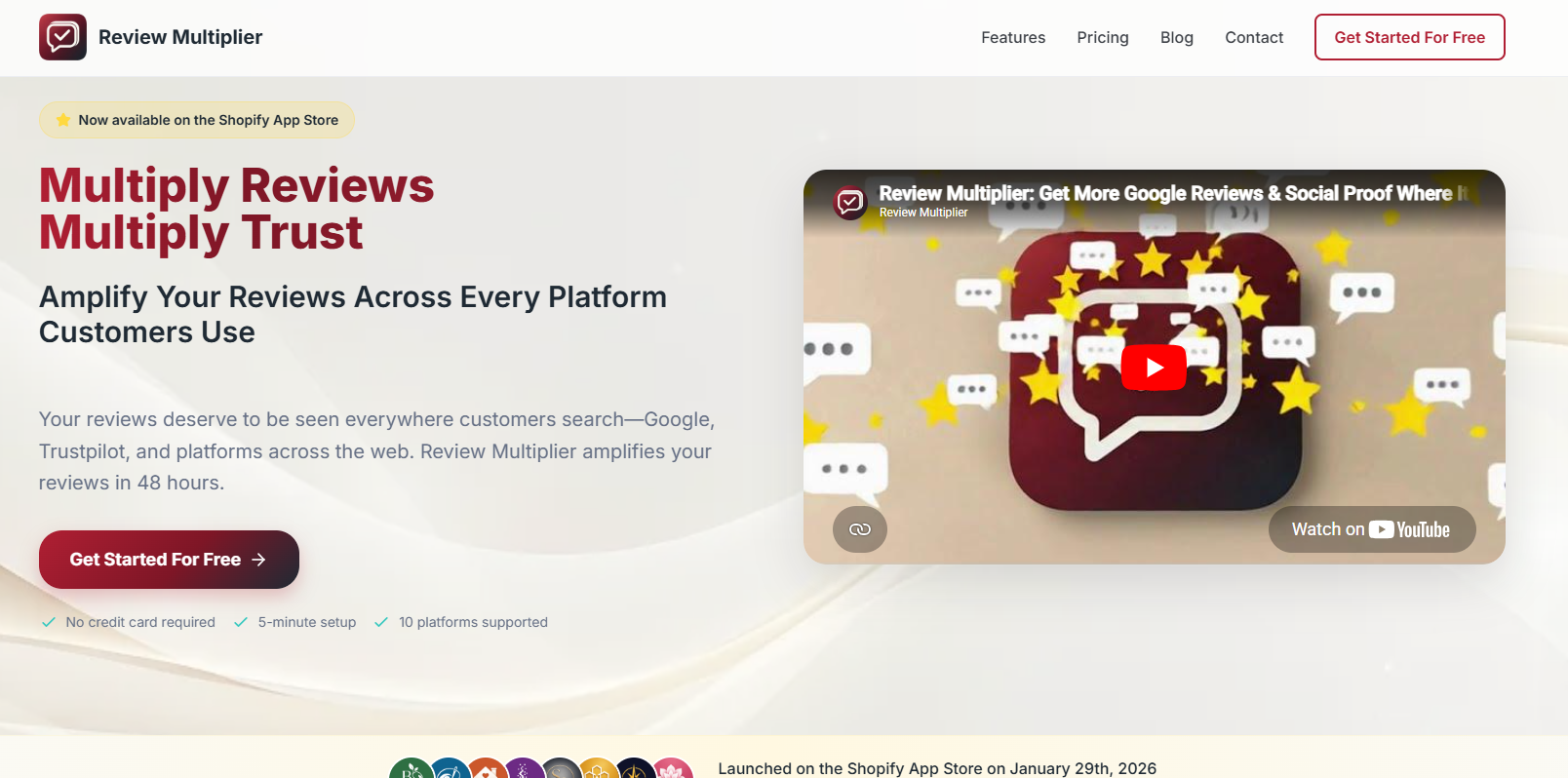 Review Multiplier, a Shopify app